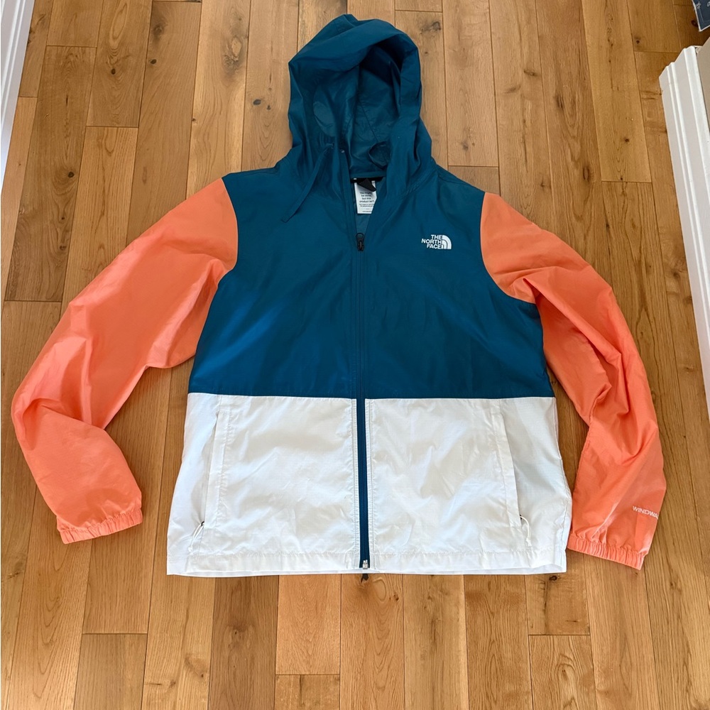 The North Face Teal Lightweight Hooded Jacket